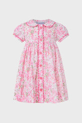 Daisy Button-Front Dress & Bloomers